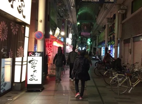 豊橋の飲み屋街